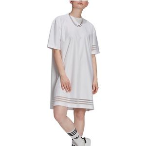 Adidas white dress tee